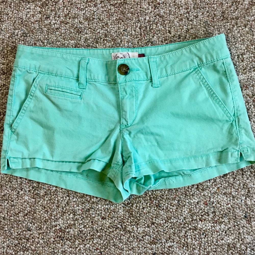 SO Green Shorts, Sz 5, 2” inseam